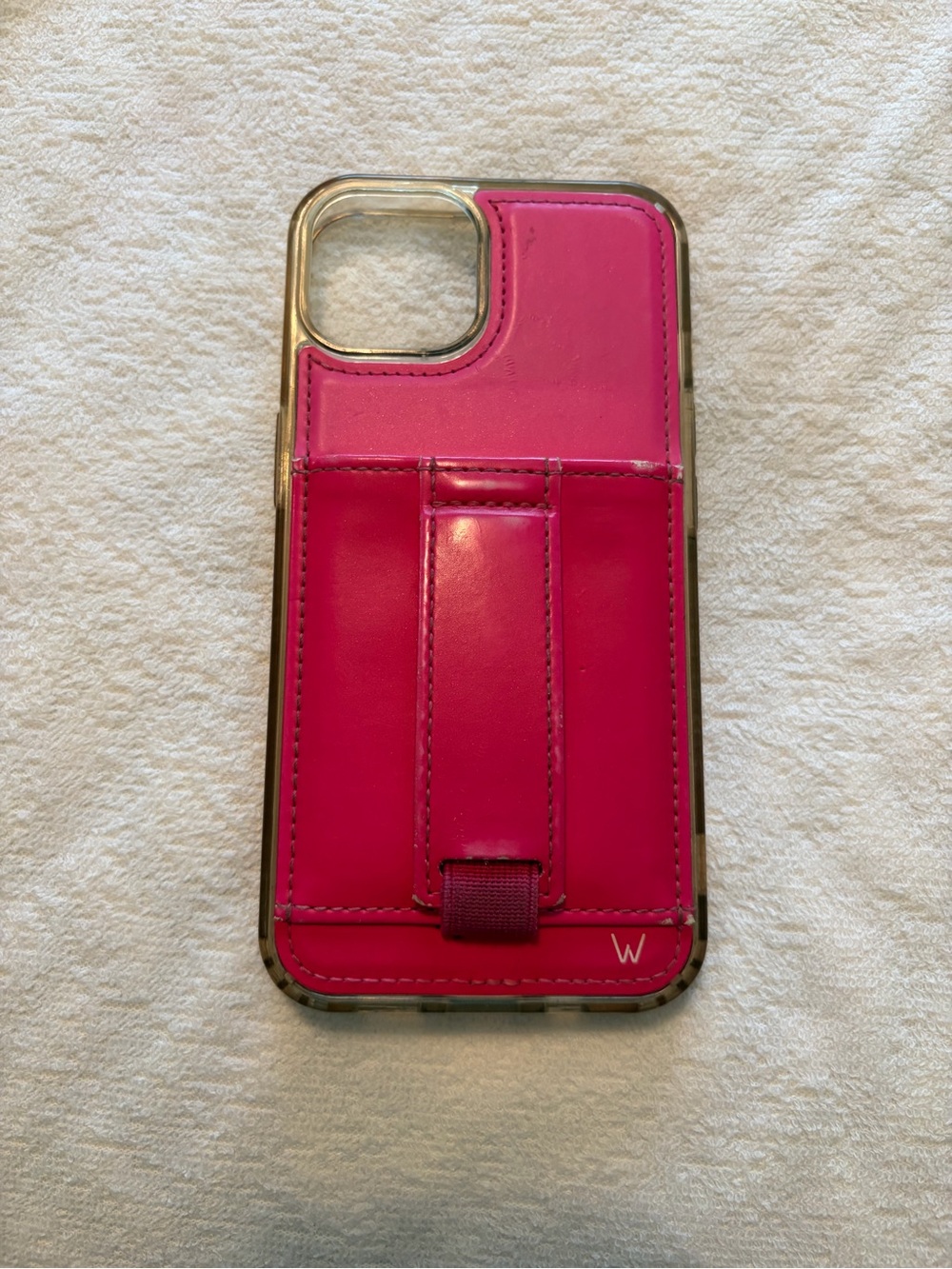 allet Phone Case with Kickstand - Hot Pink